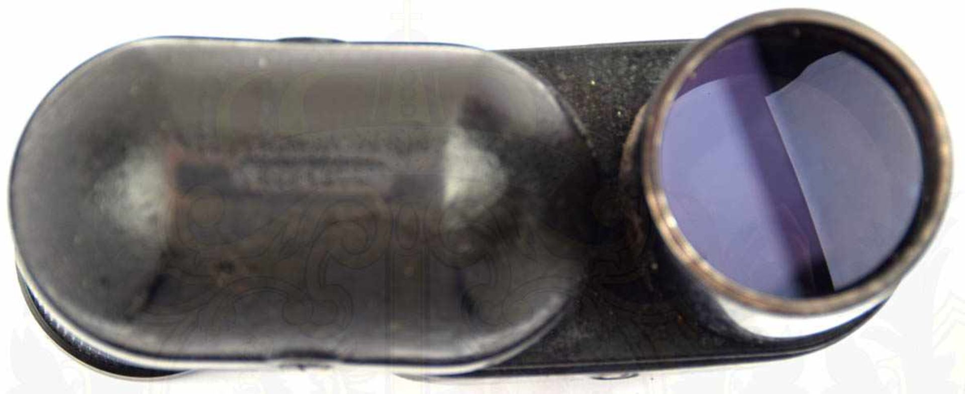 FALT-MONOKULAR TURMON, Herst. Carl Zeiss, Jena, 8-fache Vergrößerung, klare Optik, geschwärztes - Bild 2 aus 2