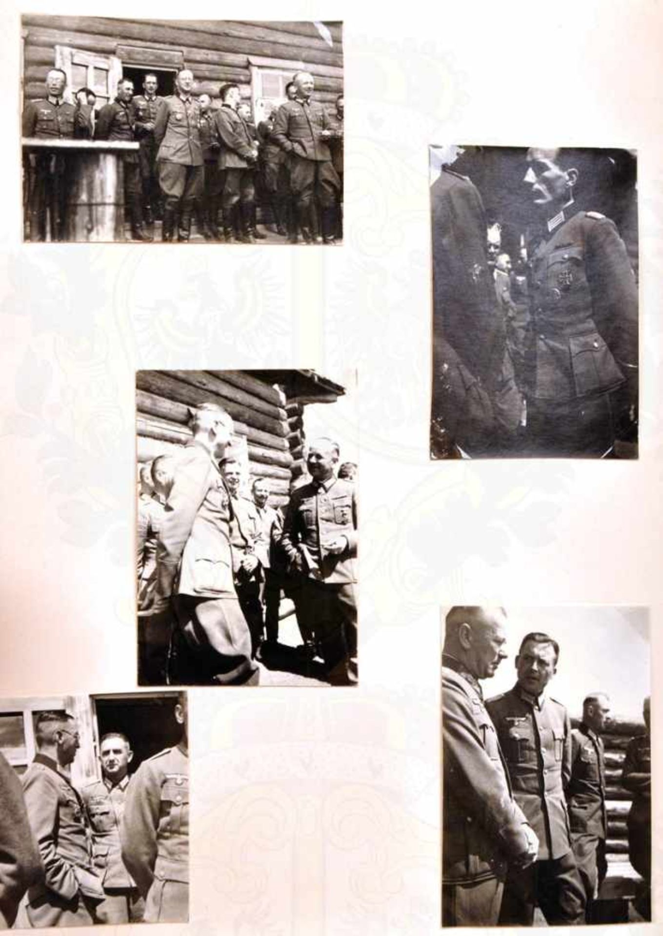 2 FOTOALBEN 206. INFANTERIE-DIVISION, Russlandfeldzug 1942-43, über 360 Fotos, davon 128 Repros, - Bild 3 aus 15