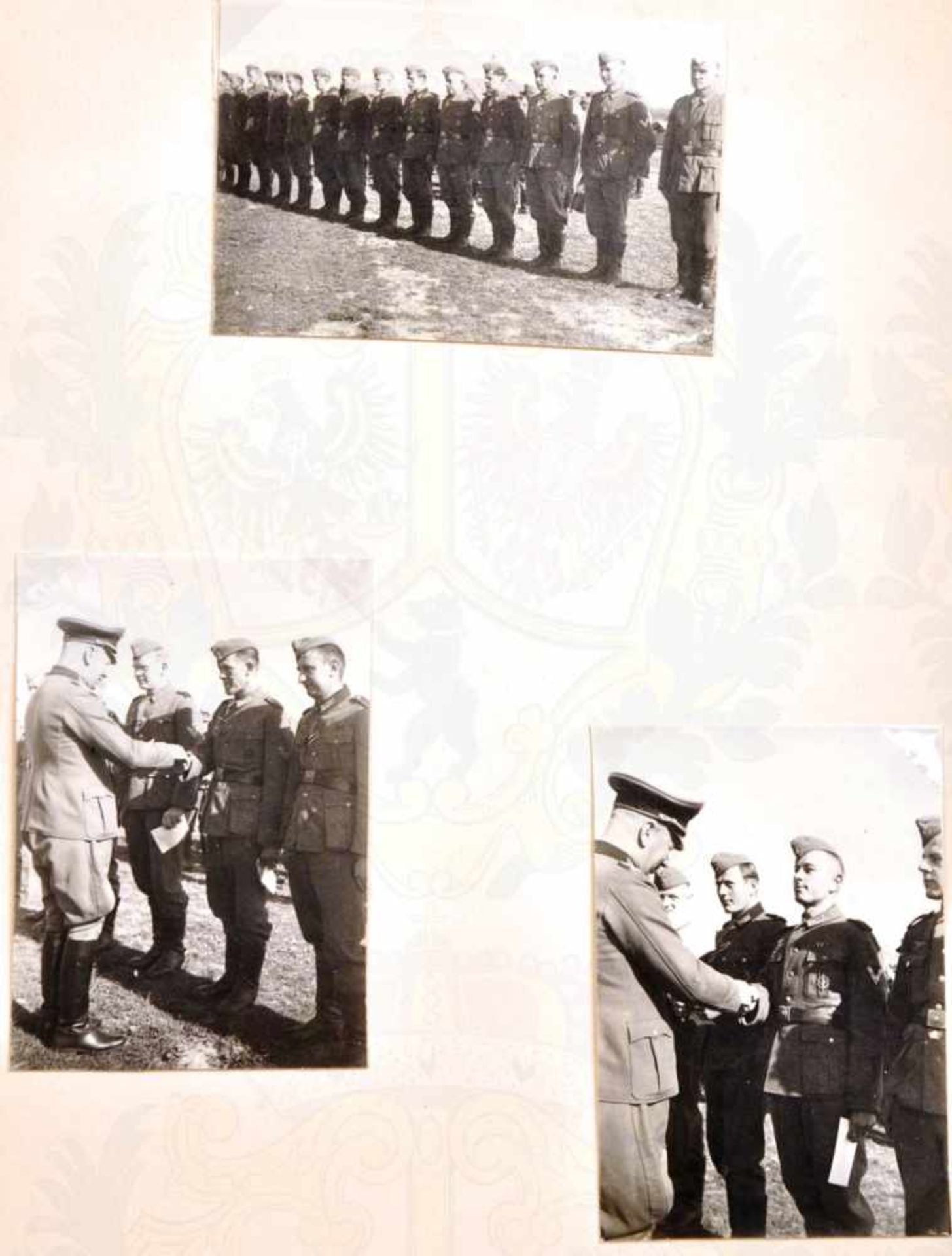2 FOTOALBEN 206. INFANTERIE-DIVISION, Russlandfeldzug 1942-43, über 360 Fotos, davon 128 Repros, - Bild 5 aus 15