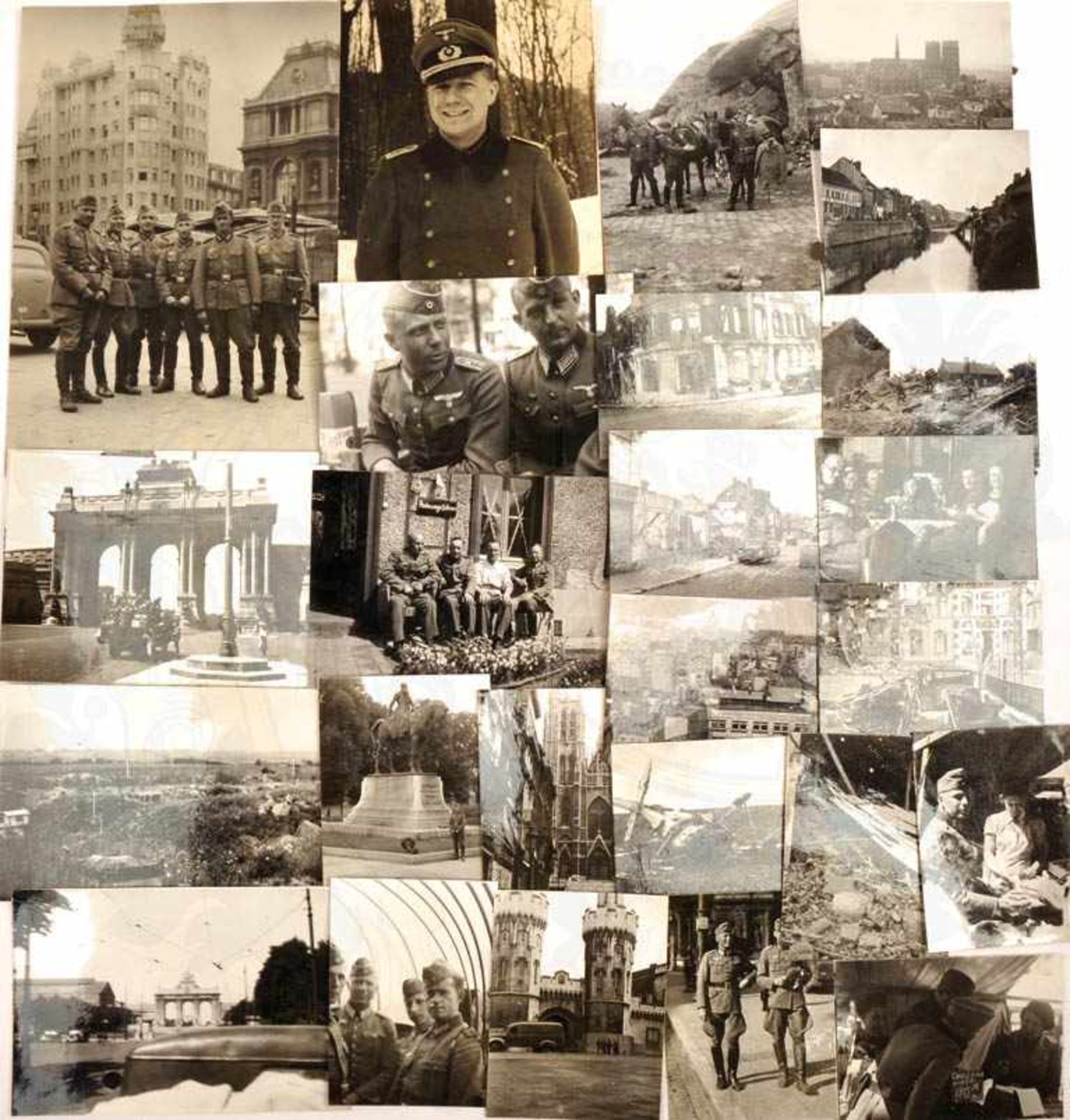 2 FOTOALBEN 206. INFANTERIE-DIVISION, Russlandfeldzug 1942-43, über 360 Fotos, davon 128 Repros, - Bild 14 aus 15
