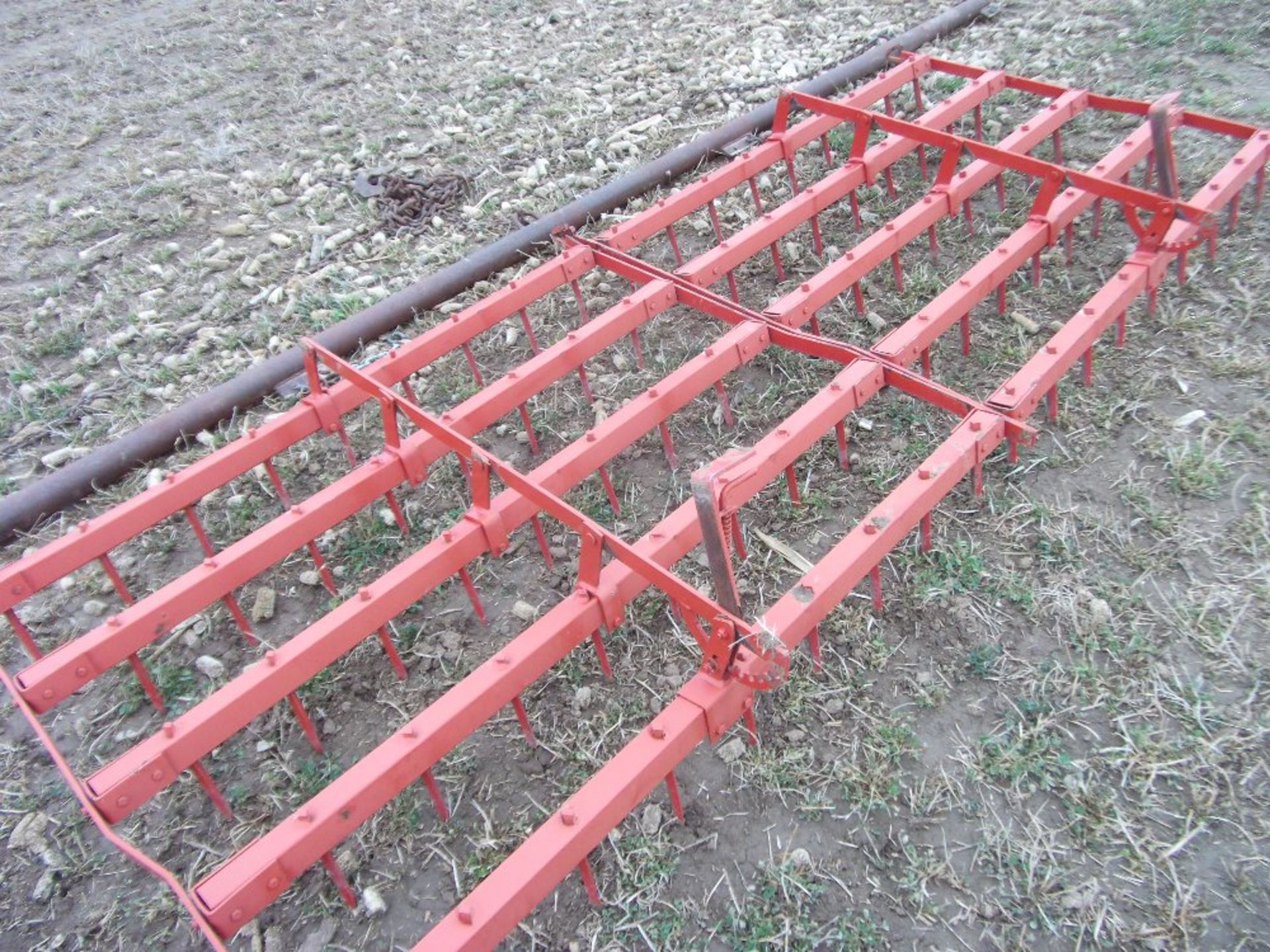 5’ steel harrows w/lead bars