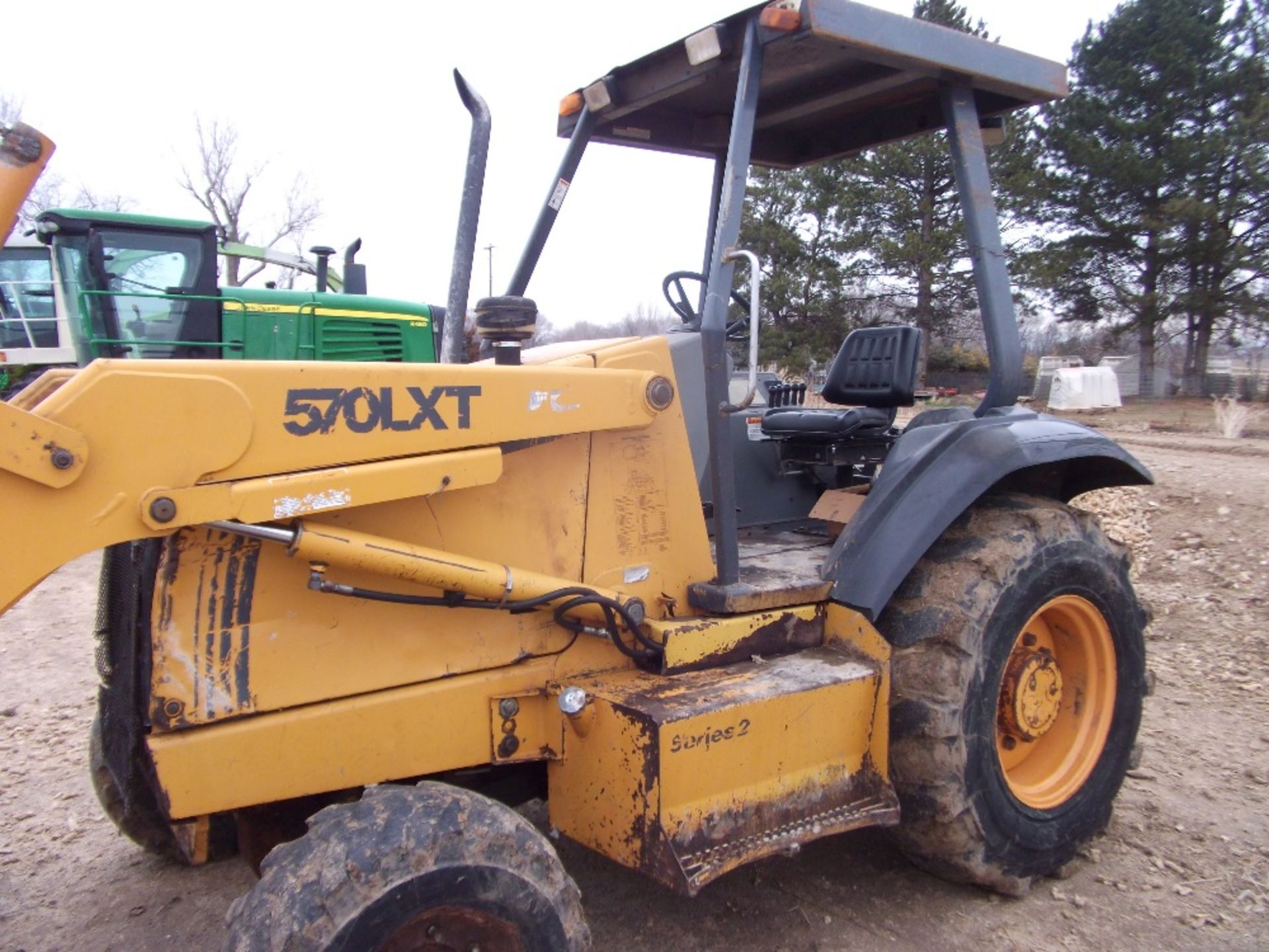 Case 570 LXT skip loader MFWD rebuilt front end, new cooling system