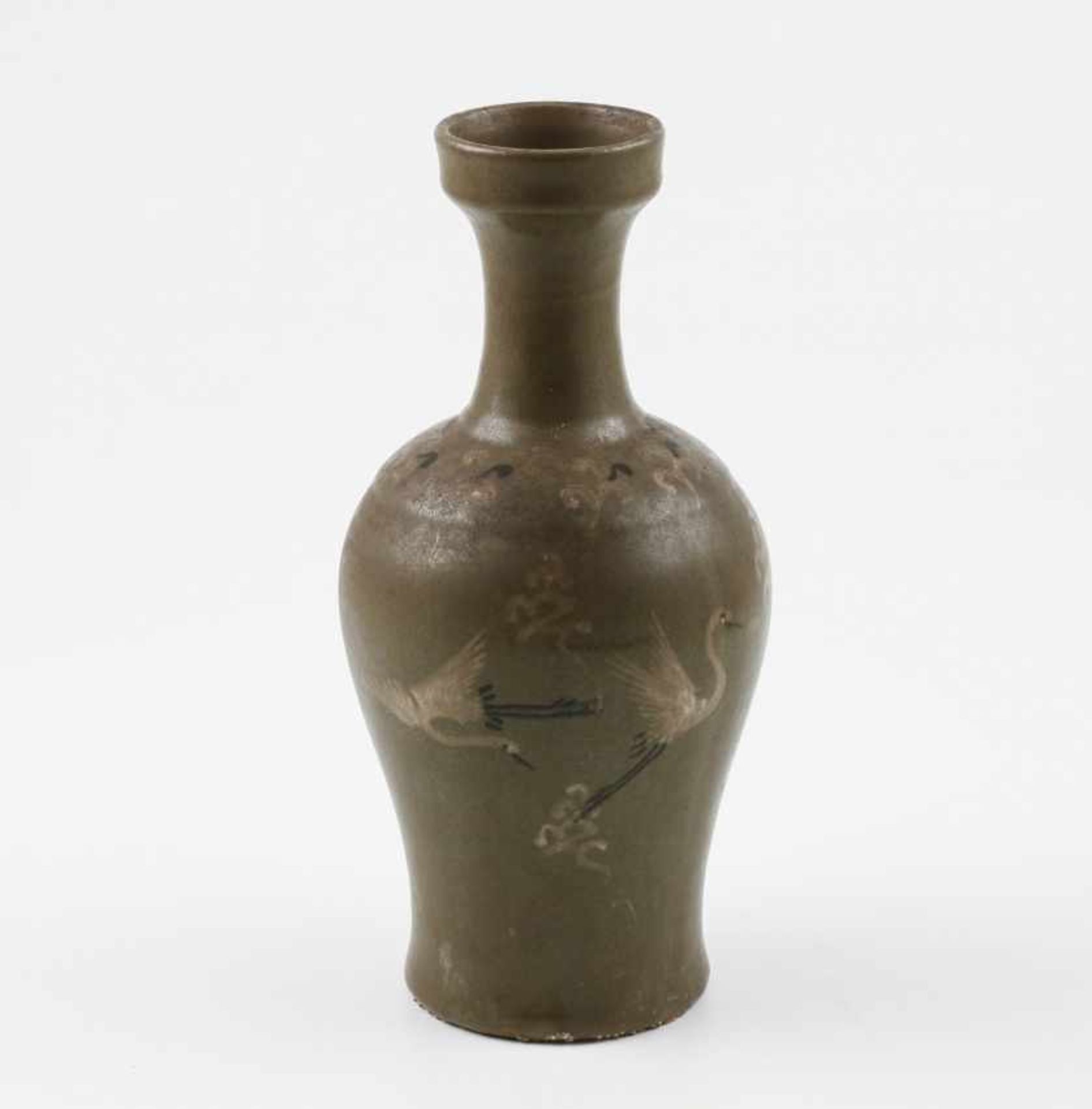 Korean porcelain vase, probably of the 19th CenturyKorean porcelain vase, probably of the 19th - Bild 2 aus 3