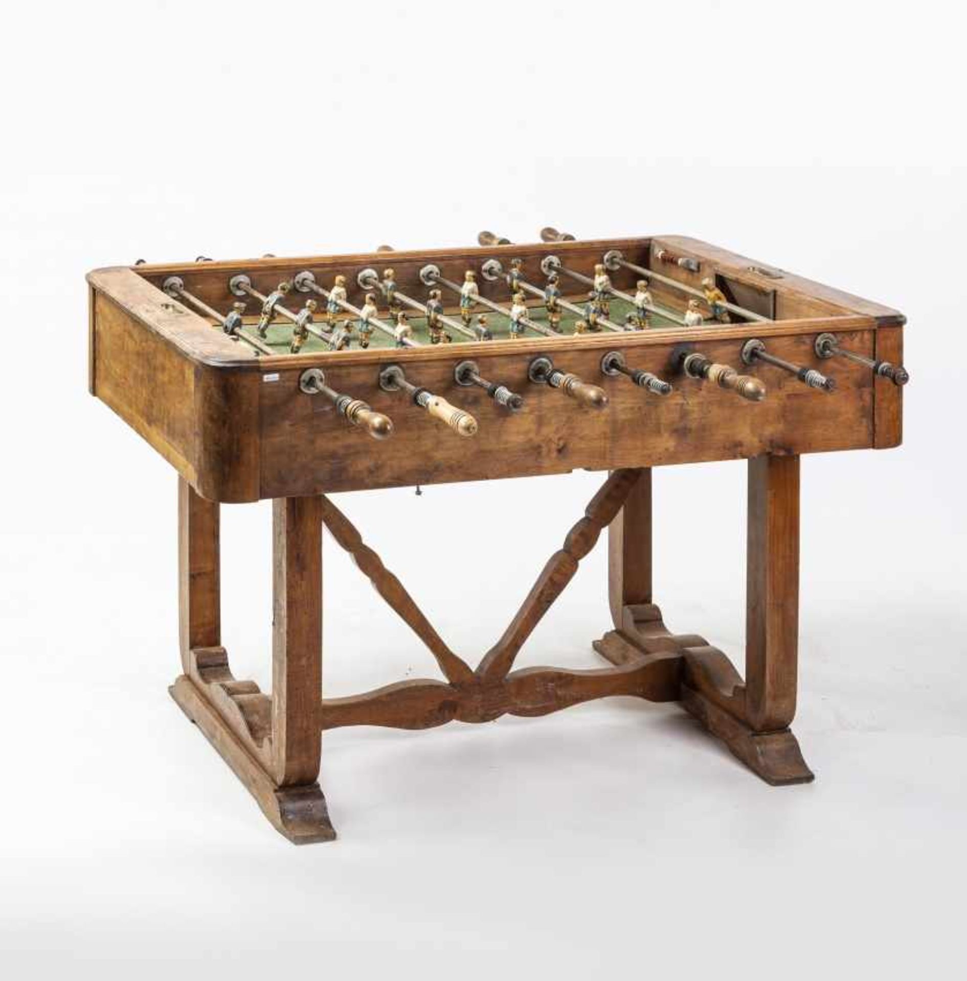 Spanish table football in wood and metal, circa 1940-1950Spanish table football in wood and metal, - Bild 7 aus 7