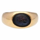 Ring with engravingRing with engravingGold and probably engraving in onyx, from the 18th Century