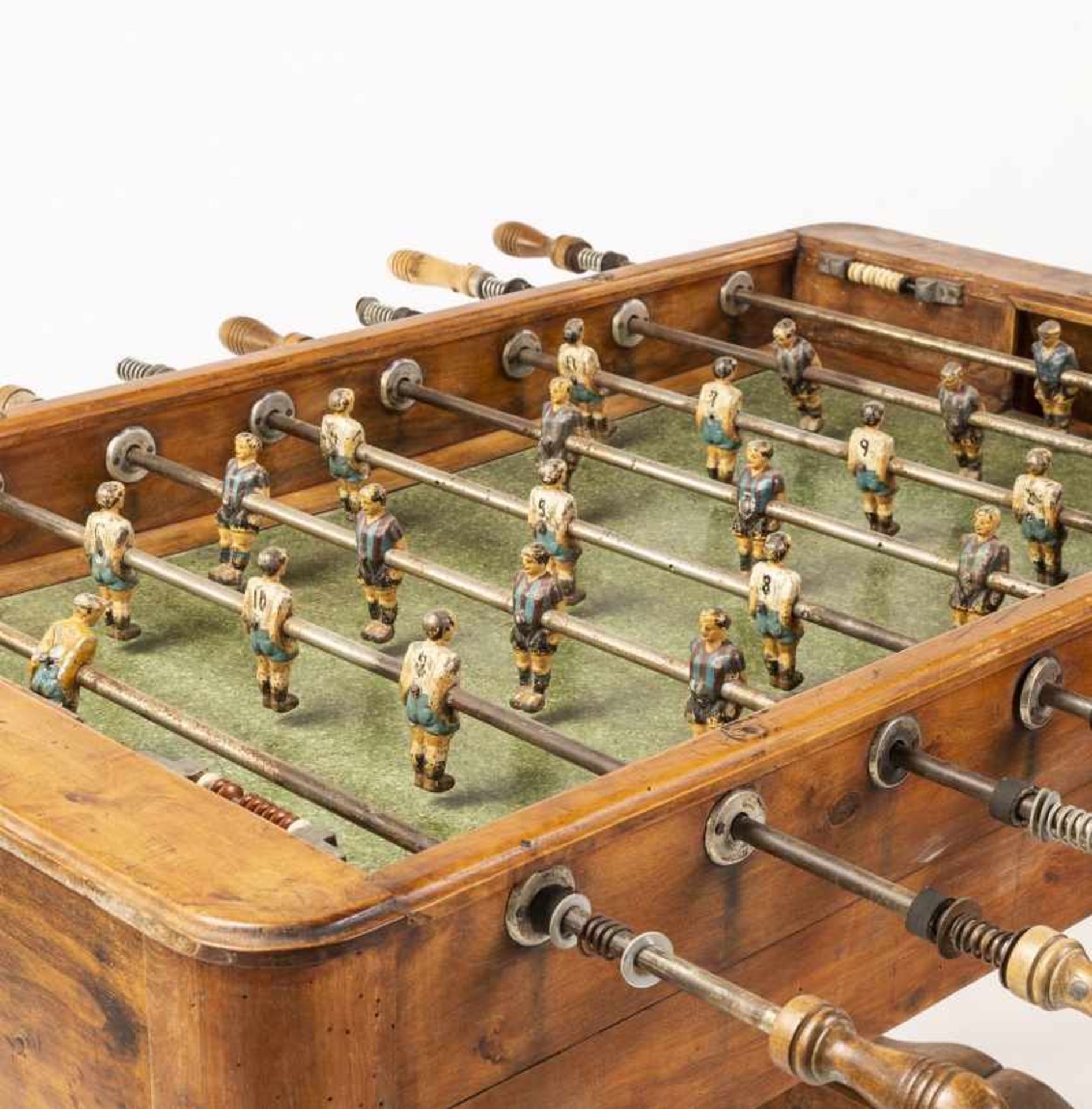Spanish table football in wood and metal, circa 1940-1950Spanish table football in wood and metal, - Bild 3 aus 7
