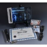Movie Props - Robocop - a screen used prop, Omnicorp ID, Dr Norton,