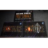 Star Trek First Contact - an original cinema advertising board, comprised of three boards,