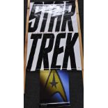 Star Trek - two Paramount promotional posters, dated 25/12/08,