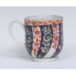 A Worcester Queen Charlotte coffee cup,