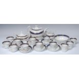 A Chamberlain Worcester Regency tea and coffee service,