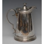 Transport - a substantial early 20th century silver-plated ship's flagon,