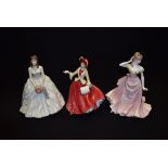 Figures - a Royal Worcester figure, A Day to Remember,