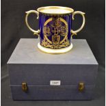 A Limited Edition Spode bone china twin handled loving cup,