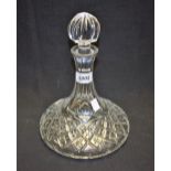 A Waterford ship's decanter,