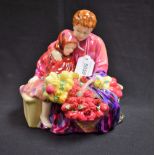 A Royal Doulton large group, Flower Sellers Children,