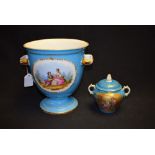 A 19th Century French two handled ice pail,