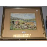 J W Dyas Near Bunessan, Isle of Mull signed,