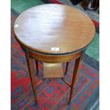 A French ormolu mounted circular table