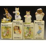 A Beswick Beatrix Potter Tabitha Twitchett, brown backstamp,