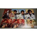 Autographs - a quantity of colour photographs from the television series Starsky and Hutch,