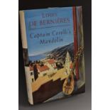 de Bernières (Louis), Captain Corelli's Mandolin, signed by the author, first edition,