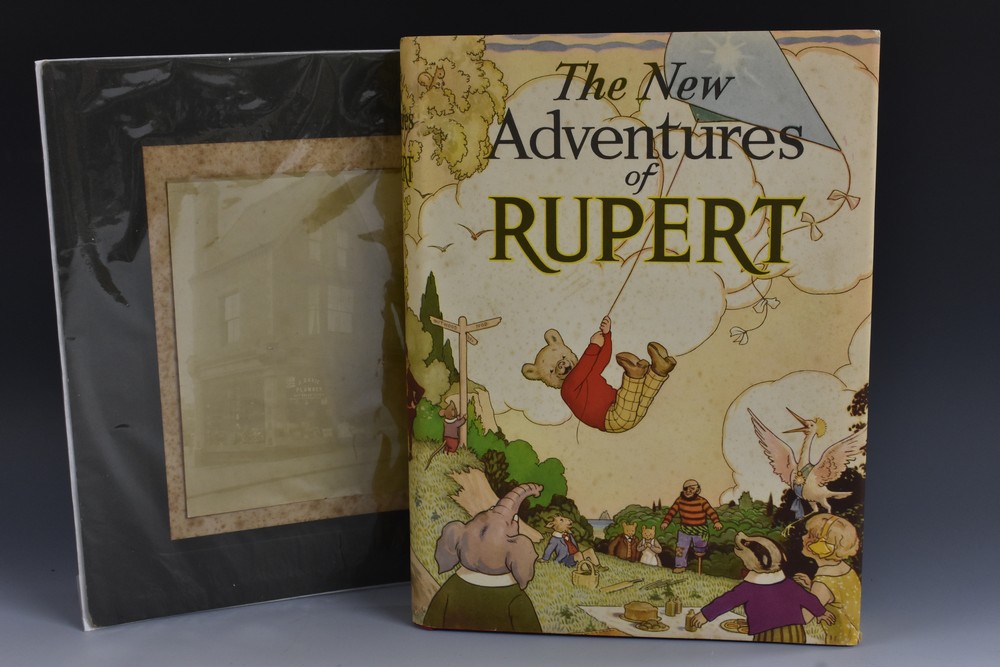 The New Adventures of Rupert, first ever annual, Printed by Greycaine Limited, Watford,