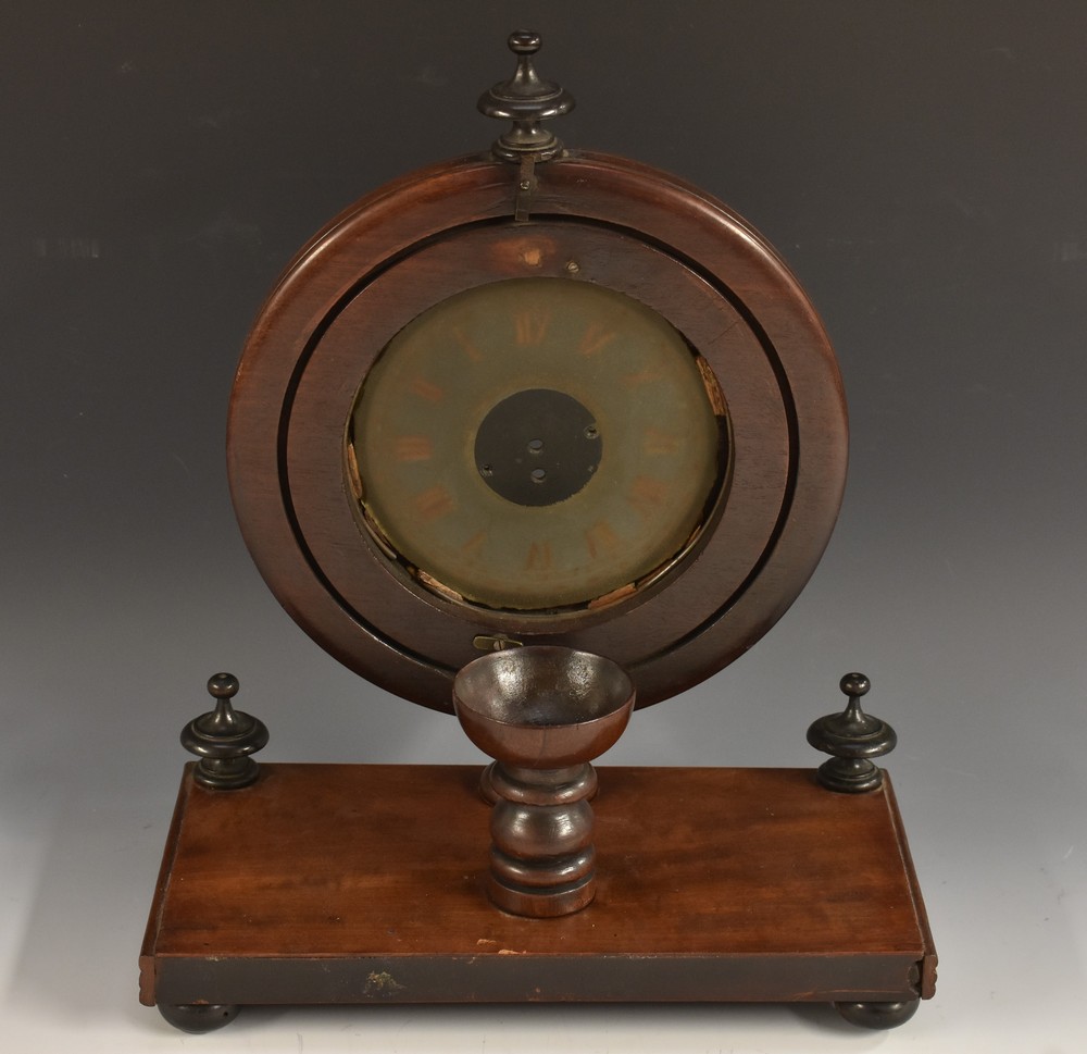 A '19th century' horological desk fancy,