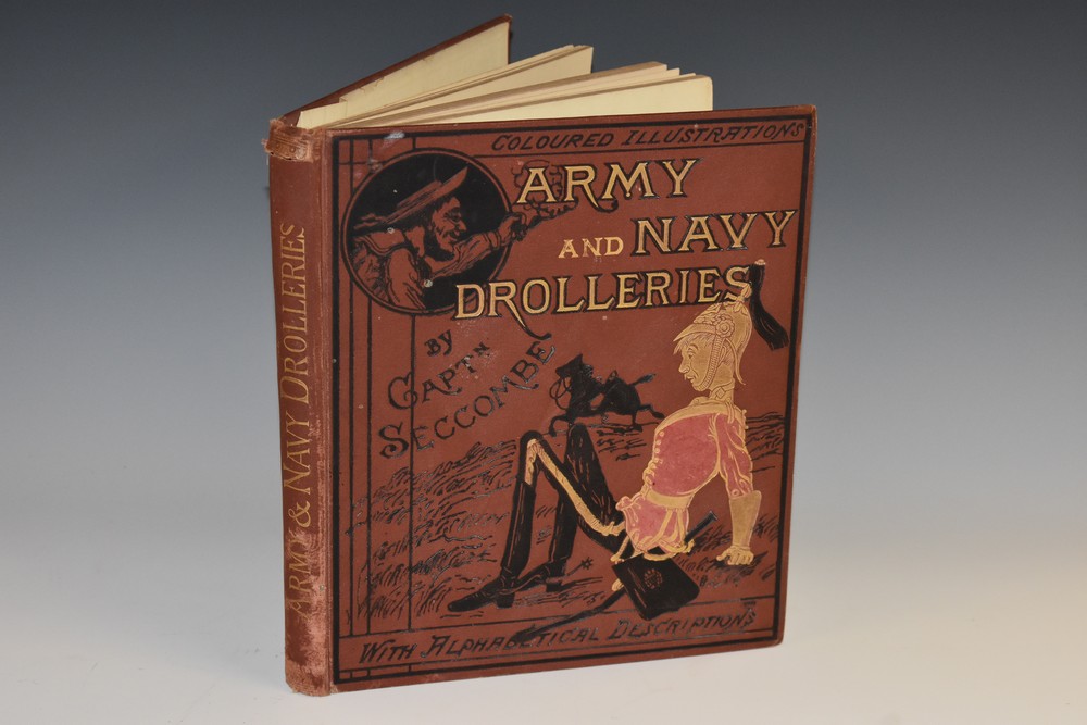 Children's Book - Seccombe (Captain), Army and Navy Drolleries, With Alphabetical Descriptions,
