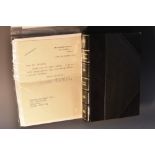 Agatha Christie - an autograph letter, typed and signed by the author, on Winterbook House,