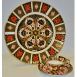 A Royal Crown Derby 1128 pattern plate;