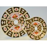 A Royal Crown Derby pattern plate,