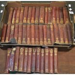 The Waverley Novels, bound calf spine,