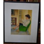 Bach (1961) The Green Chair signed,