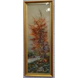 Alice Hubbard Spring Bloom signed, dated 1900, watercolour,