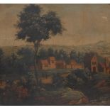 Continental School (18th century) The Plantation oil on canvas,