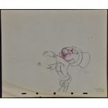 Art Work - Walt Disney Productions , 1940 - an original production drawing from Pinocchio,