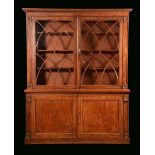 A William IV mahogany library bookcase,