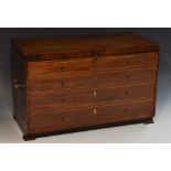 A 'George III' mahogany table cabinet,