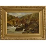 In the manner of Edward Henry Holder (1847 - 1922) In The Glens indistinctly signed, oil on canvas,
