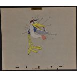 Art Work - Walt Disney Productions, 1941 - Stork - an original colour model drawing from Dumbo,