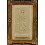English School (late 18th/early 19th century) Old Master preparatory drawing,