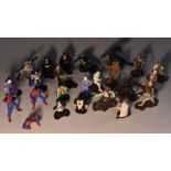 Toys/Movie Props - a collection of diecast science fiction figures, mostly by Ertl,