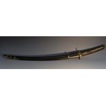 A Japanese wakizashi, 50.