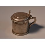 A Continental silver toy novelty miniature tankard, 2.