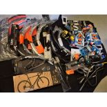 Cycling - accessories including handle bars, bar ends, grips, bar tape, mud guards, etc,