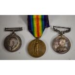 Medals, WW1, Scots Guards Military Medal, group of three, Military Medal,