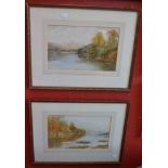 JWT Brookes A pair, Rydal Water and Lansdale Pyke signed,