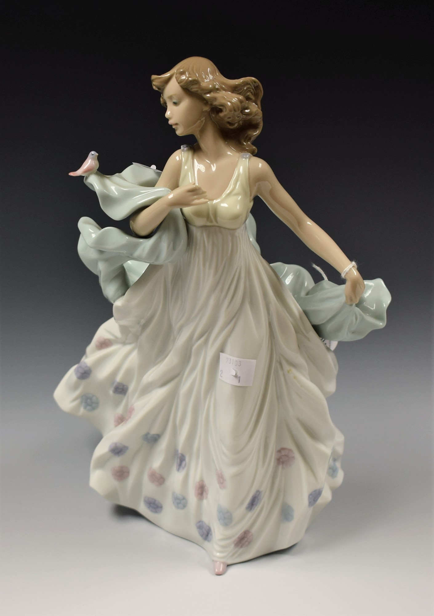 Ceramics - a Lladro Summer Serenade figure,