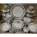 A German Mitterteich 36 piece tea and coffee service; etc.